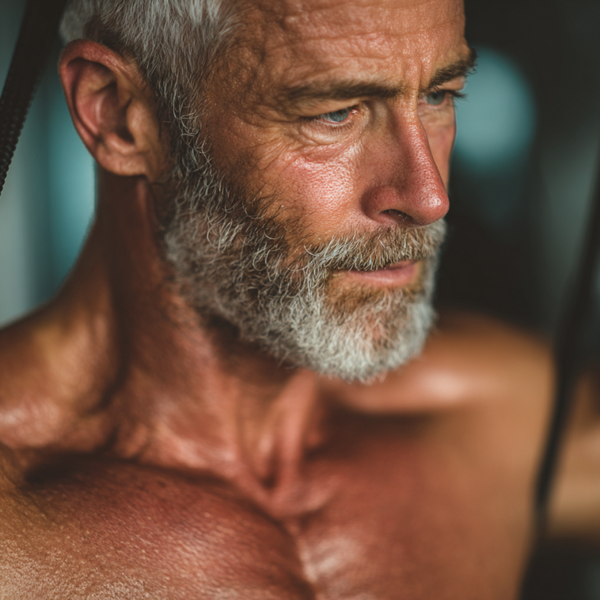 Активні люди зрілого віку займаються фітнесом